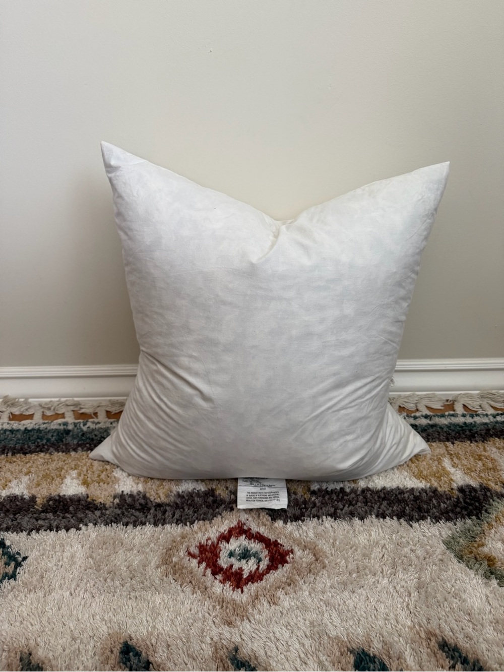 Goose Down 24 x 24 Pillow Insert
